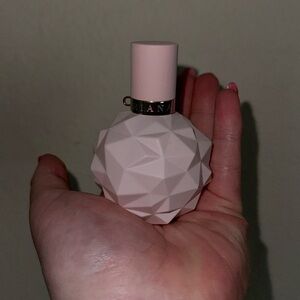 half used ariana grande perfume small bottle